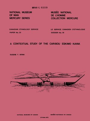 cover image of A contextual study of the Caribou Eskimo kayak